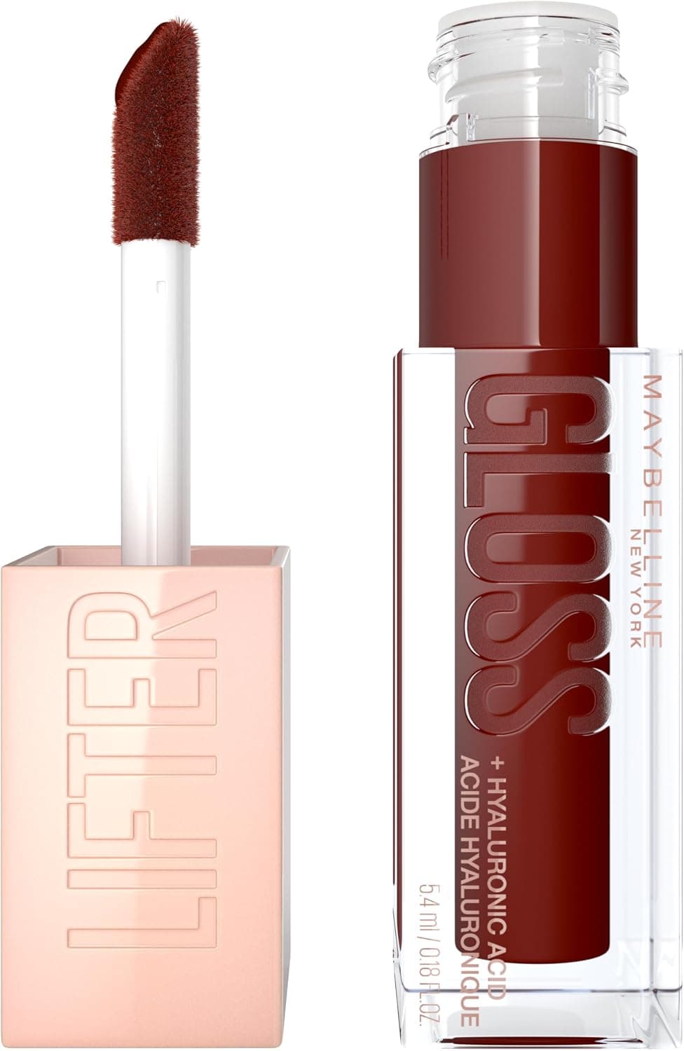 براقکننده لب مرطوبکننده Maybelline مدل Lifter Gloss رنگ Honey'd شماره 28 Maple براقکننده لب مرطوبکننده Maybelline مدل Lifter Gloss رنگ Honey'd شماره 28 Maple