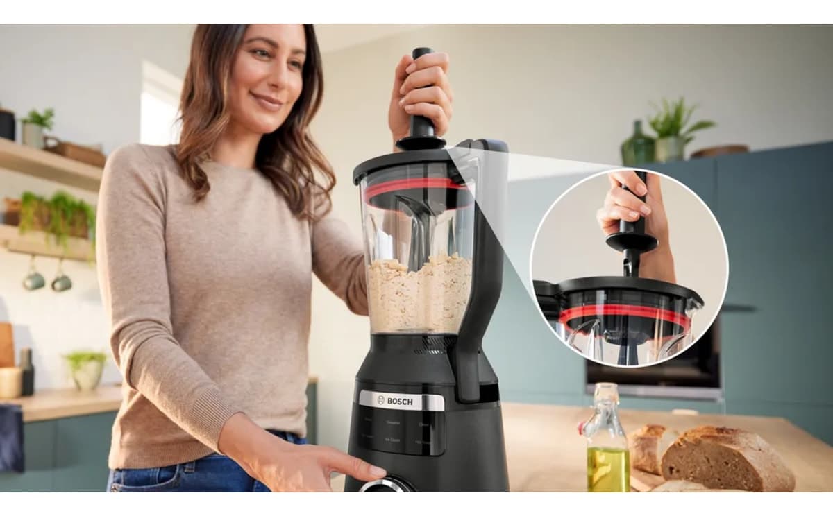بلندر Bosch Serie 6 VitaPower 1800 W مدل MMB6654B سیاه بلندر Bosch Serie 6 VitaPower 1800 W مدل MMB6654B سیاه