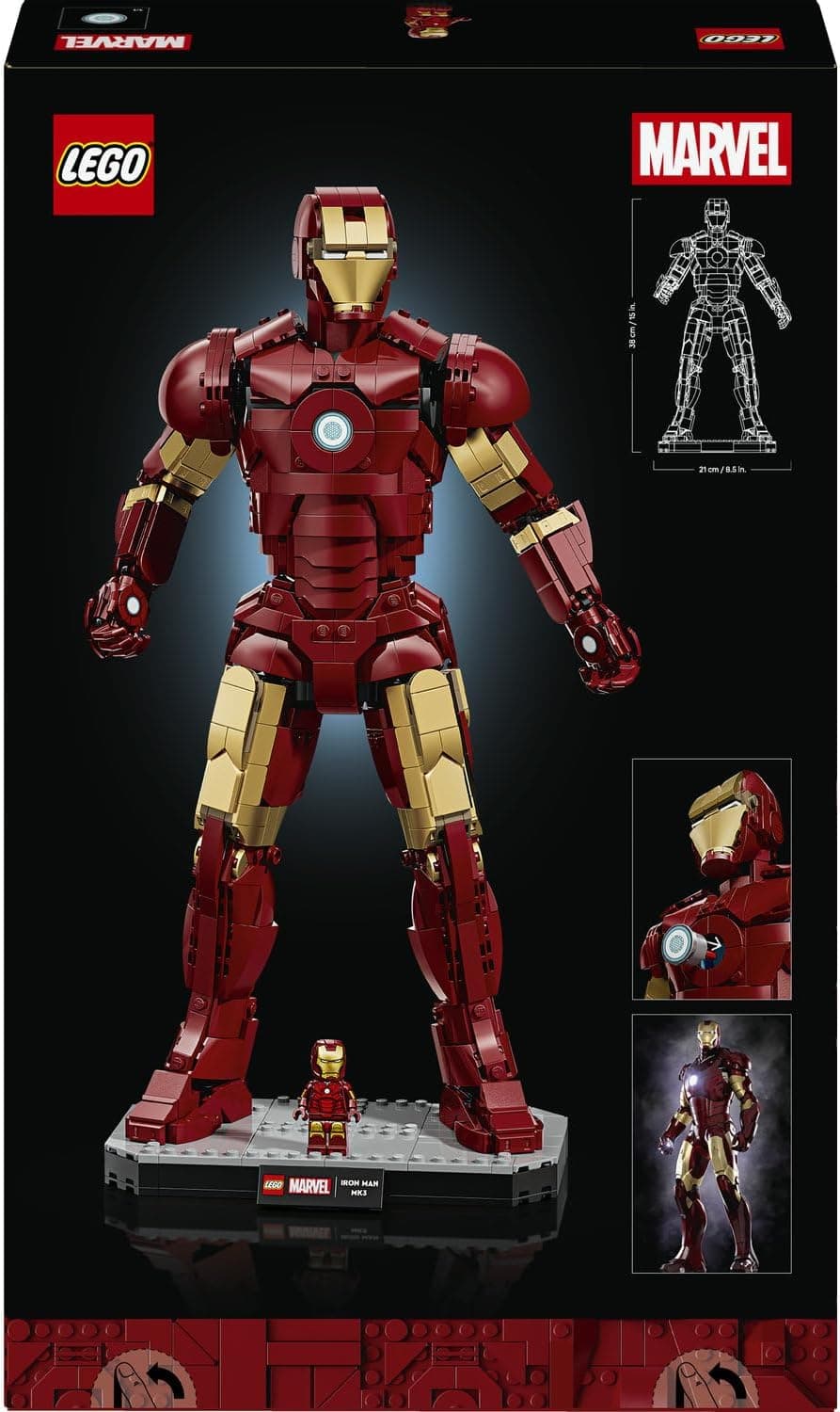 لگو Marvel Iron Man Mark 3 نسخه کلکسیونی مدل 76344 لگو Marvel Iron Man Mark 3 نسخه کلکسیونی مدل 76344