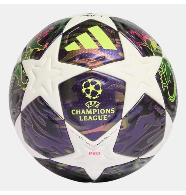 توپ فوتبال adidas UEFA Champions League 25/26 Final Pro مدل JX9077 توپ فوتبال adidas UEFA Champions League 25/26 Final Pro مدل JX9077
