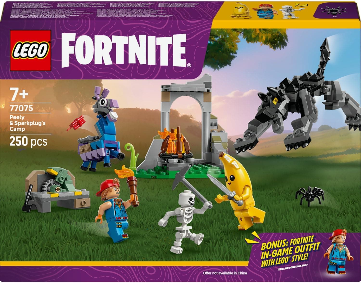 لگو Fortnite کمپ مظفر و شاگرد تعمیرکار مدل 77075 لگو Fortnite کمپ مظفر و شاگرد تعمیرکار مدل 77075