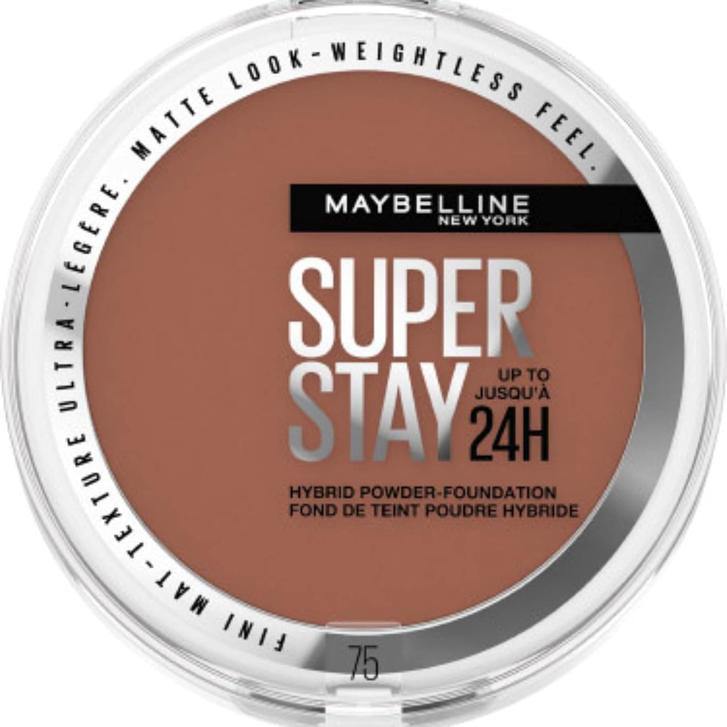 کرم پودر پودری MAYBELLINE با پوشش متوسط تا زیاد، ضدآب و ضدتعریق مدل SuperStay 24H Hybrid Powder Foundation رنگ 10 کرم پودر پودری MAYBELLINE با پوشش متوسط تا زیاد، ضدآب و ضدتعریق مدل SuperStay 24H Hybrid Powder Foundation رنگ 10