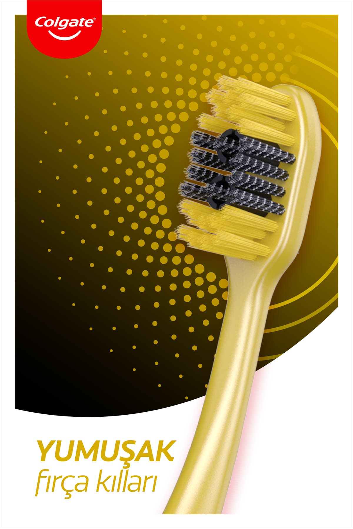 مسواک نرم Colgate 360 Charcoal Gold با محافظت چندجهته x2 با محفظه مسواک مسواک نرم Colgate 360 Charcoal Gold با محافظت چندجهته x2 با محفظه مسواک