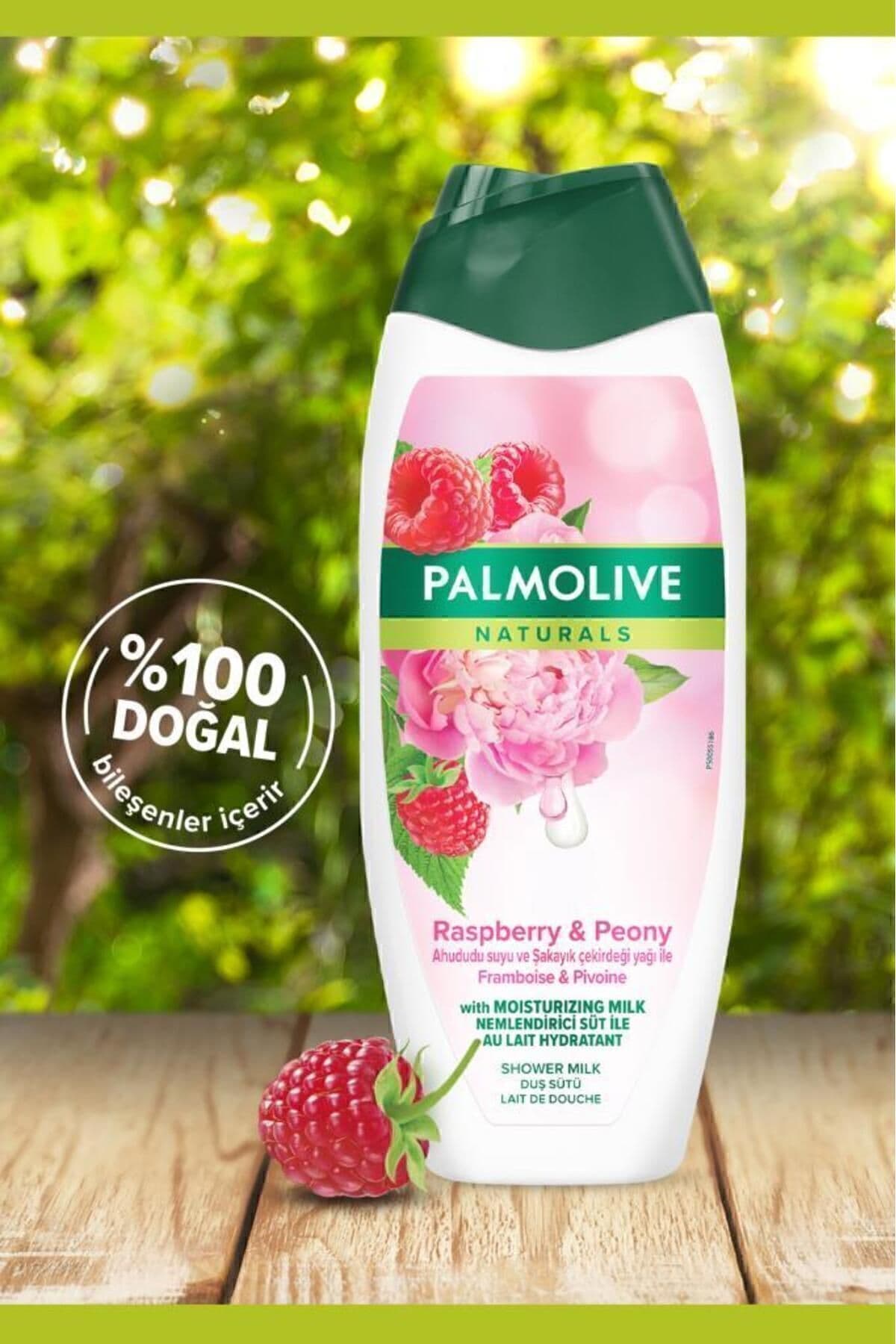 ژل دوش زنانه Palmolive Naturals مرطوبکننده آب تمشک و روغن دانه صدبرگ 500 ml x2 ژل دوش زنانه Palmolive Naturals مرطوبکننده آب تمشک و روغن دانه صدبرگ 500 ml x2