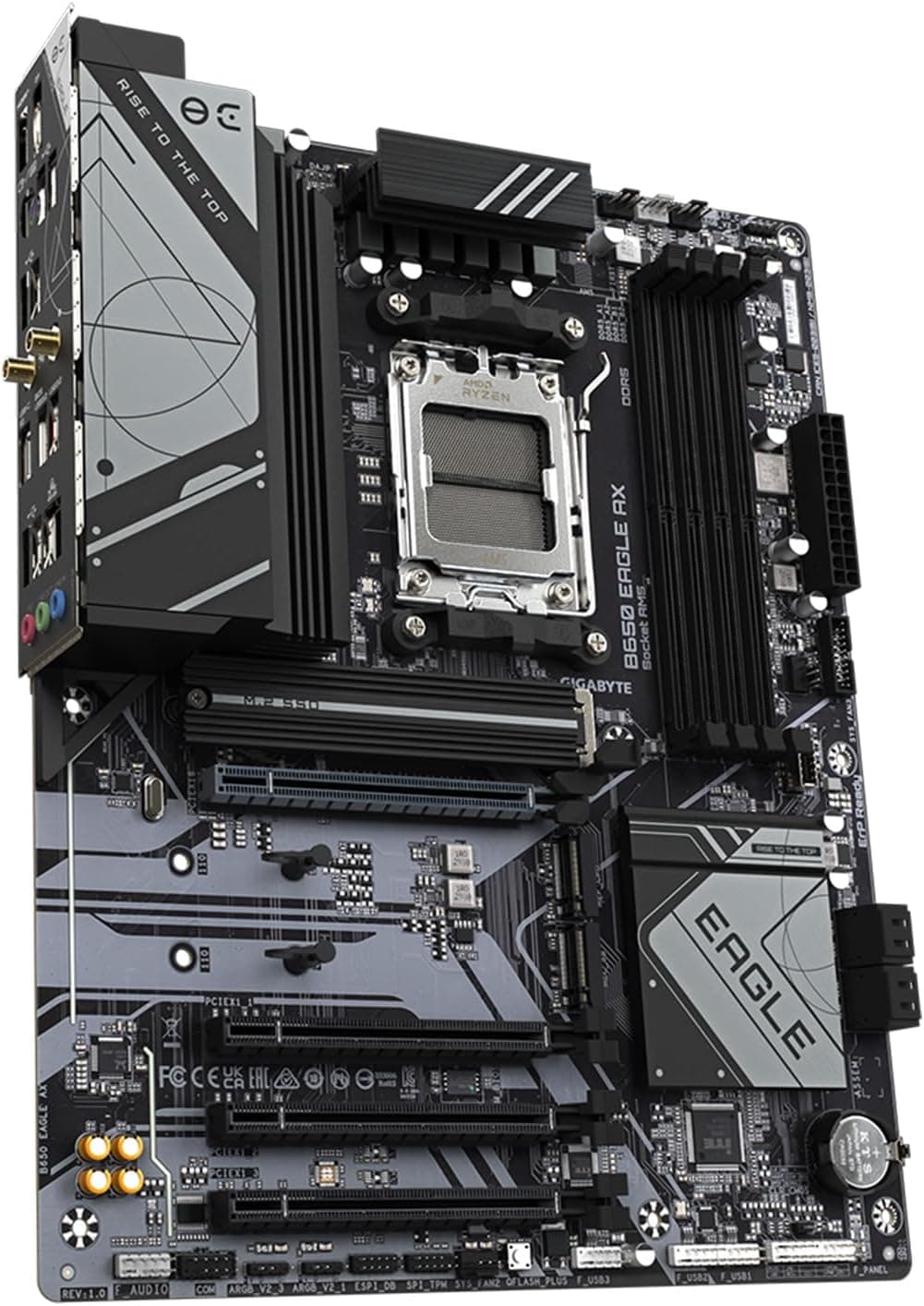 مادربرد GIGABYTE ATX سوکت AM5 مدل B650 Eagle AX مادربرد GIGABYTE ATX سوکت AM5 مدل B650 Eagle AX