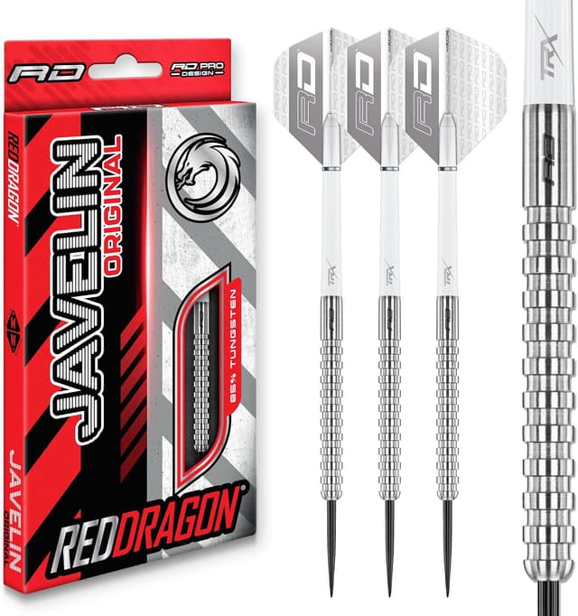 ست دارت RED DRAGON تنگستن با Flights و Stems مدل Javelin Series در وزنهای 20g، 22g و 24g ست دارت RED DRAGON تنگستن با Flights و Stems مدل Javelin Series در وزنهای 20g، 22g و 24g