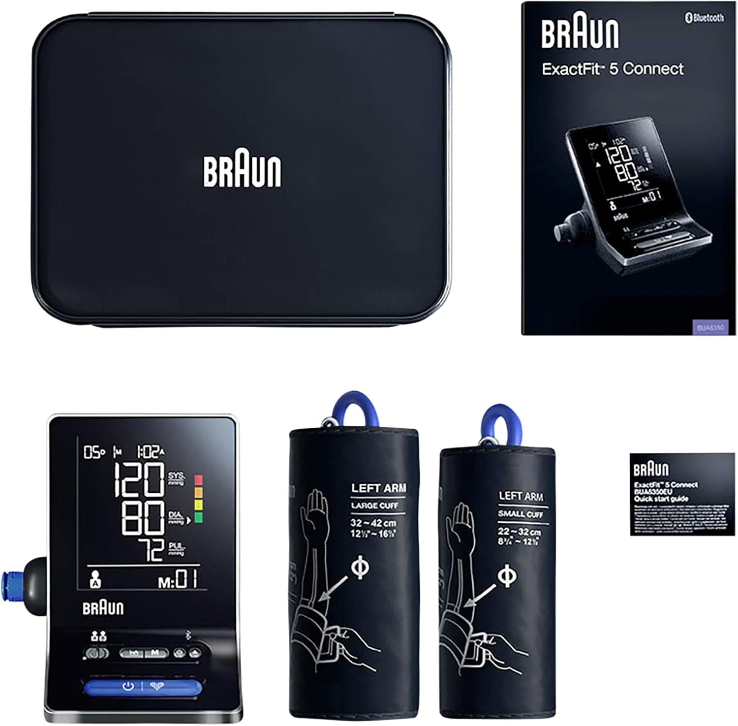 دستگاه فشارسنج بازویی Braun ExactFit 3 مدل BUA6350 دستگاه فشارسنج بازویی Braun ExactFit 3 مدل BUA6350