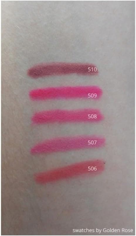 مداد لب Golden Rose Dream Lips مات نرم و ماندگار مدل 515 مداد لب Golden Rose Dream Lips مات نرم و ماندگار مدل 515