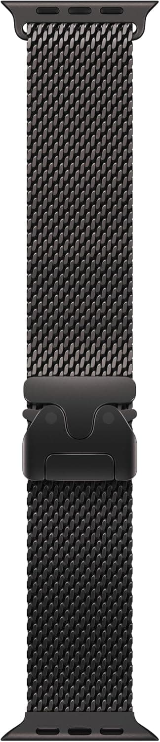 بند ساعت Apple Watch مدل Milanese Loop سایز 49mm مشکی کوچک بند ساعت Apple Watch مدل Milanese Loop سایز 49mm مشکی کوچک
