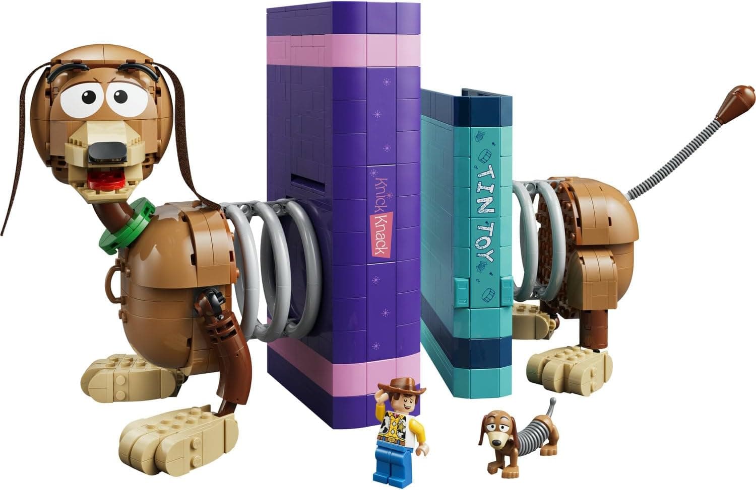 لگو Disney Pixar Toy Story پایه کتاب سگ Slinky مدل 43301 لگو Disney Pixar Toy Story پایه کتاب سگ Slinky مدل 43301