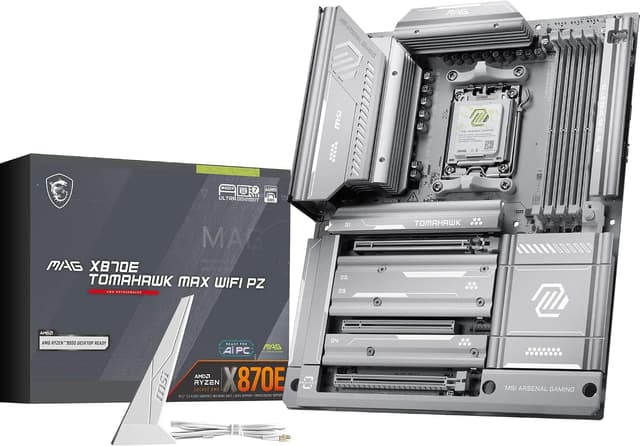مادربرد MSI سوکت AM5 ATX مدل MAG X870E TOMAHAWK MAX WIFI مادربرد MSI سوکت AM5 ATX مدل MAG X870E TOMAHAWK MAX WIFI