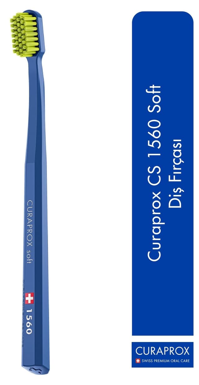 مسواک Curaprox مدل CS 1560 با برس نرم مسواک Curaprox مدل CS 1560 با برس نرم