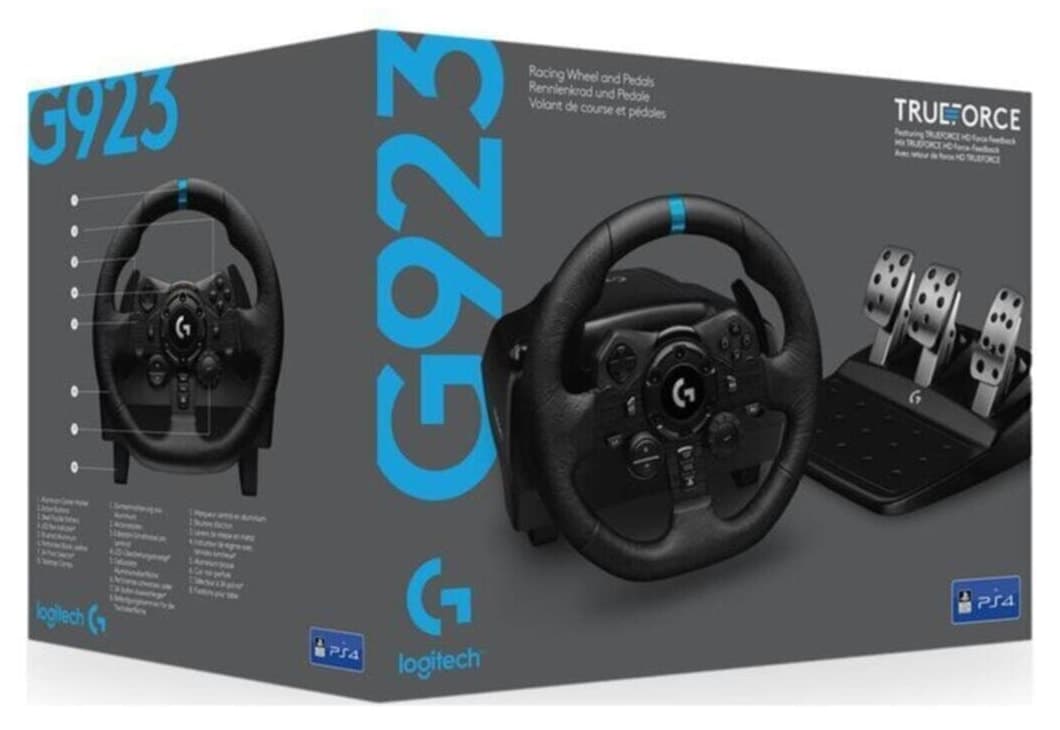فرمان مسابقهای Logitech Driving Force مدل G923 فرمان مسابقهای Logitech Driving Force مدل G923