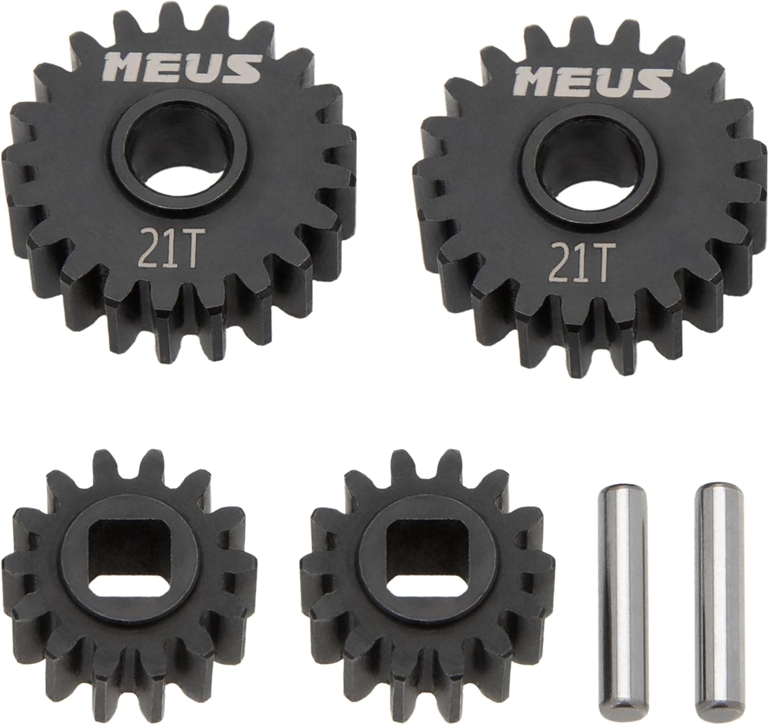 چرخدندههای پورتال اوردرایو فولادی MEUS RACING برای ماشینهای کنترلی Axial Capra 1.9 و SCX10 III مدل 14-21T چرخدندههای پورتال اوردرایو فولادی MEUS RACING برای ماشینهای کنترلی Axial Capra 1.9 و SCX10 III مدل 14-21T