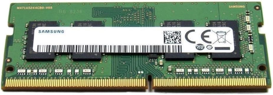 رم لپتاپ Samsung DDR4 حافظه 4GB فرکانس 3200MHz SODIMM مدل M471A5244CB0-CWE رم لپتاپ Samsung DDR4 حافظه 4GB فرکانس 3200MHz SODIMM مدل M471A5244CB0-CWE