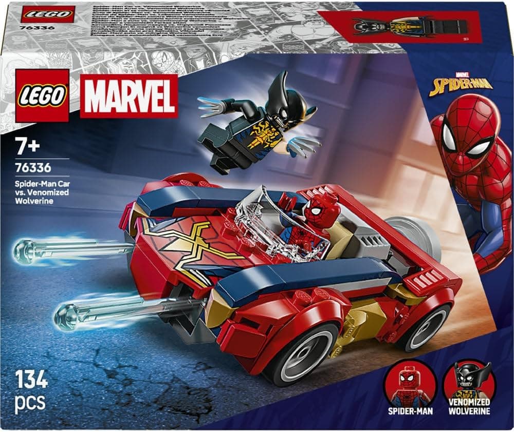 لگو Marvel ماشین Spider-Man علیه Venomized Wolverine مدل 76336 لگو Marvel ماشین Spider-Man علیه Venomized Wolverine مدل 76336