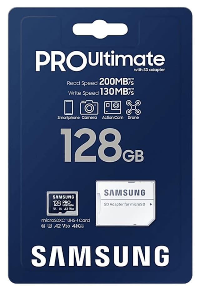 کارت حافظه Samsung Pro Ultimate سفید 128 GB مدل MB-MY128SA/WW کارت حافظه Samsung Pro Ultimate سفید 128 GB مدل MB-MY128SA/WW