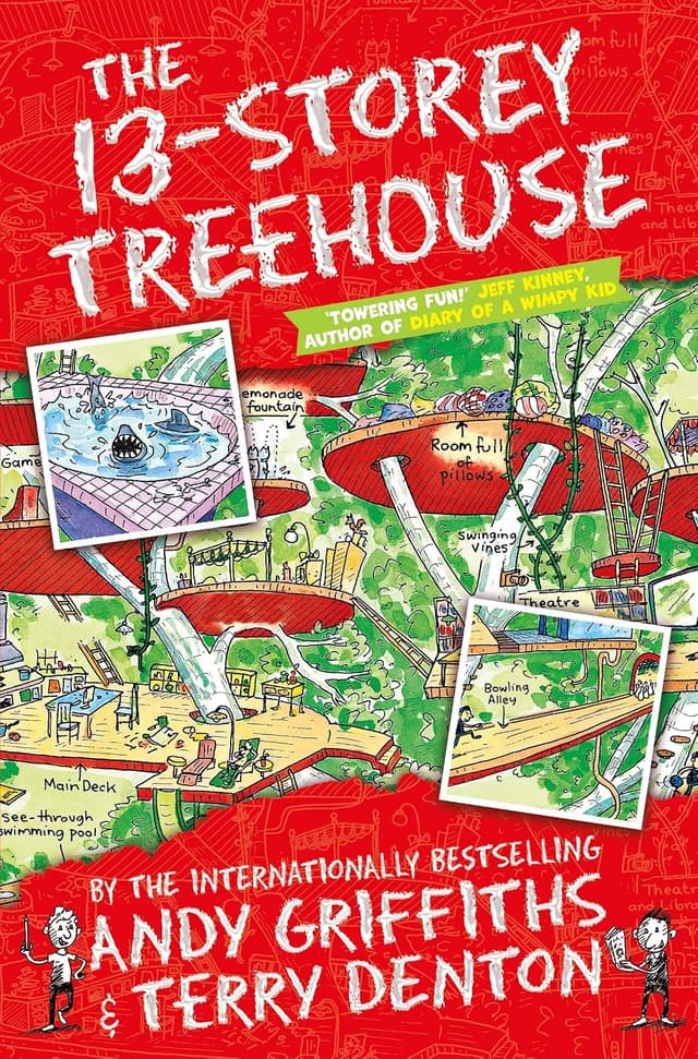 کتاب داستانی Andy Griffiths مدل The 13-Storey Treehouse کتاب داستانی Andy Griffiths مدل The 13-Storey Treehouse