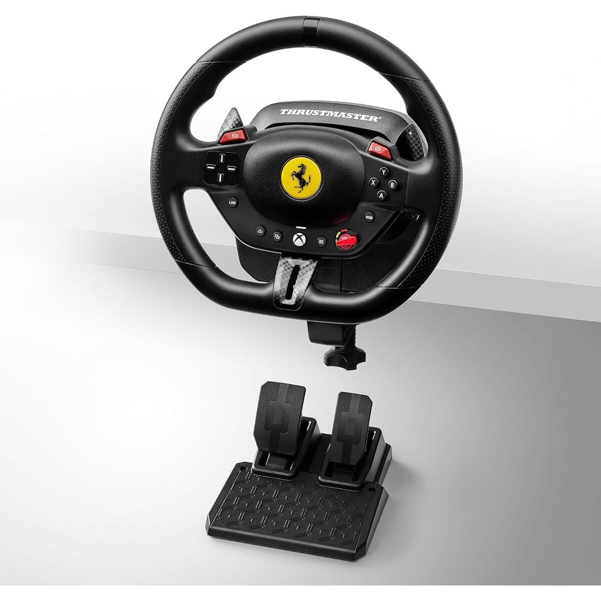 فرمان مسابقهای Thrustmaster Ferrari 296 GTS با لایسنس رسمی مدل T98-X فرمان مسابقهای Thrustmaster Ferrari 296 GTS با لایسنس رسمی مدل T98-X