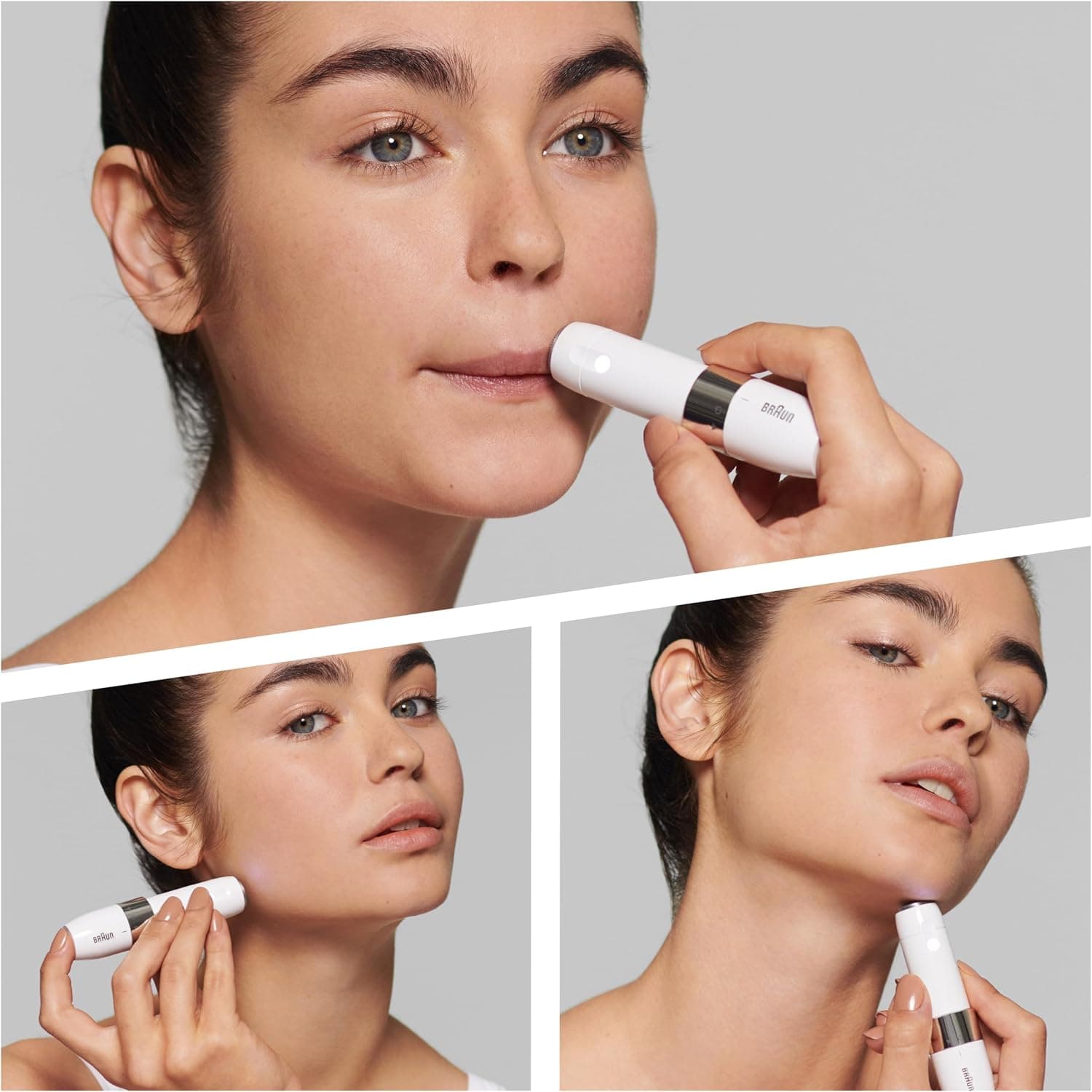 موزن برقی زنانه Braun Face Mini صورت مدل FS1000 موزن برقی زنانه Braun Face Mini صورت مدل FS1000