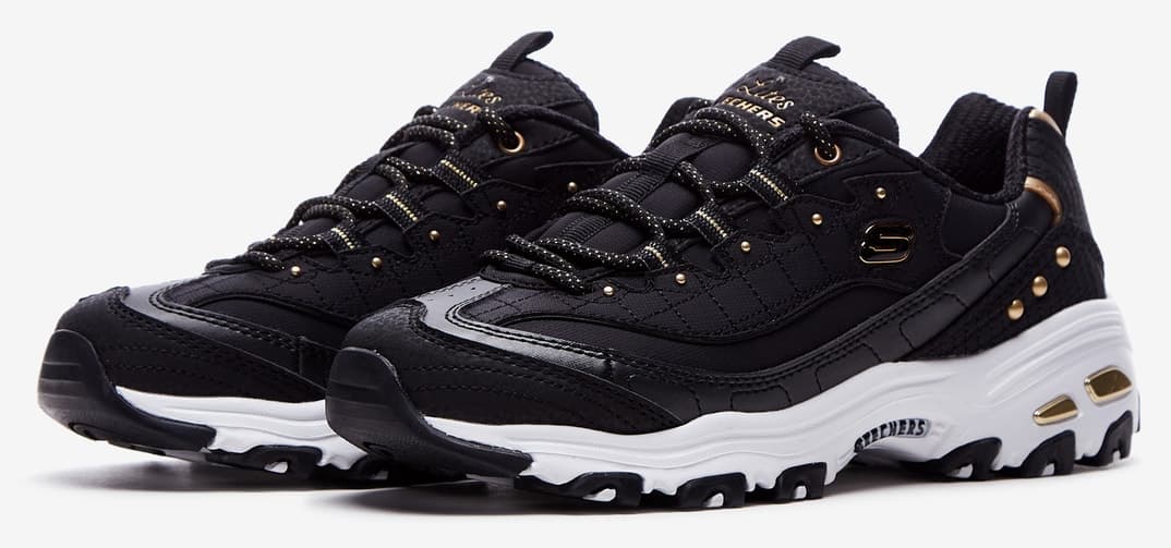 کفش اسنیکر زنانه Skechers مشکی مدل D'lites 149267 BKGD کفش اسنیکر زنانه Skechers مشکی مدل D'lites 149267 BKGD