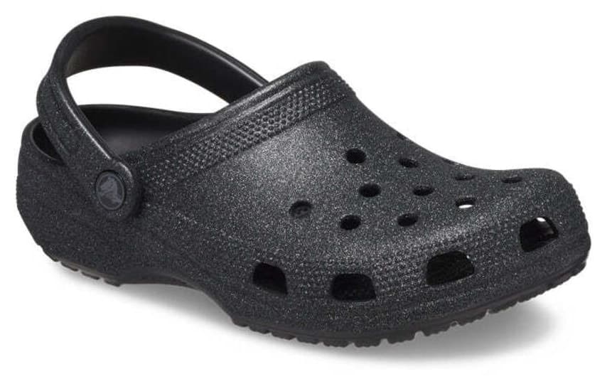 دمپایی زنانه Crocs پولکدار Classic Glitter Clog مدل 205942-0WH دمپایی زنانه Crocs پولکدار Classic Glitter Clog مدل 205942-0WH
