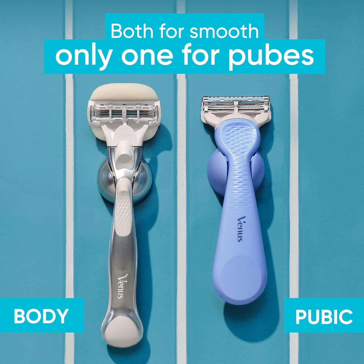 ماشین اصلاح بیکینی زنانه Gillette Venus با ۴ تیغ یدک ماشین اصلاح بیکینی زنانه Gillette Venus با ۴ تیغ یدک