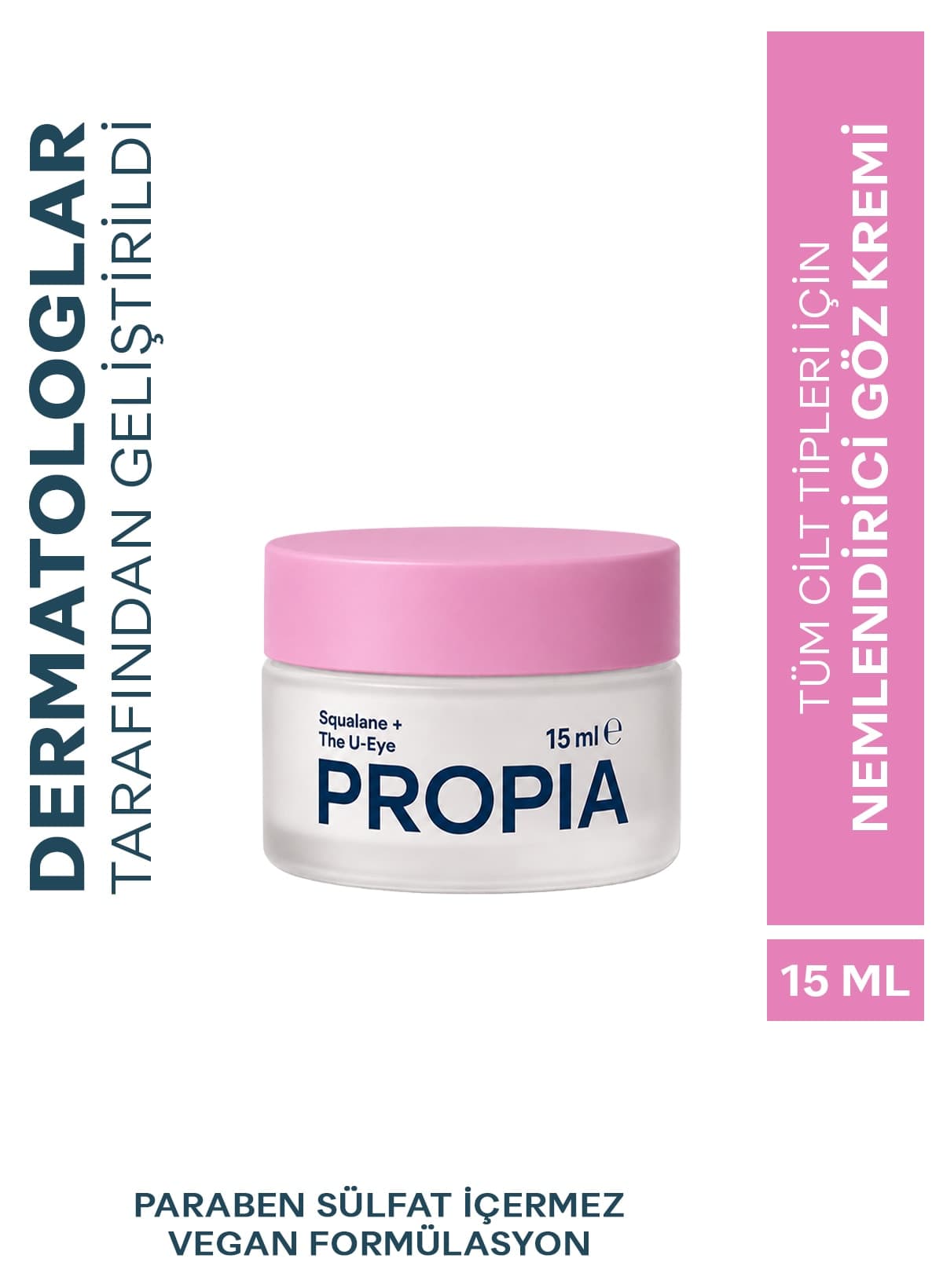 کرم دور چشم Propia آبرسان روشنکننده با اسکوالان نیشکری Squalane+ The U-Eye 15ML کرم دور چشم Propia آبرسان روشنکننده با اسکوالان نیشکری Squalane+ The U-Eye 15ML