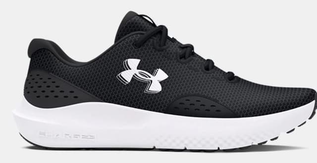 کفش دویدن زنانه Under Armour مشکی Charged Surge 4 کفش دویدن زنانه Under Armour مشکی Charged Surge 4