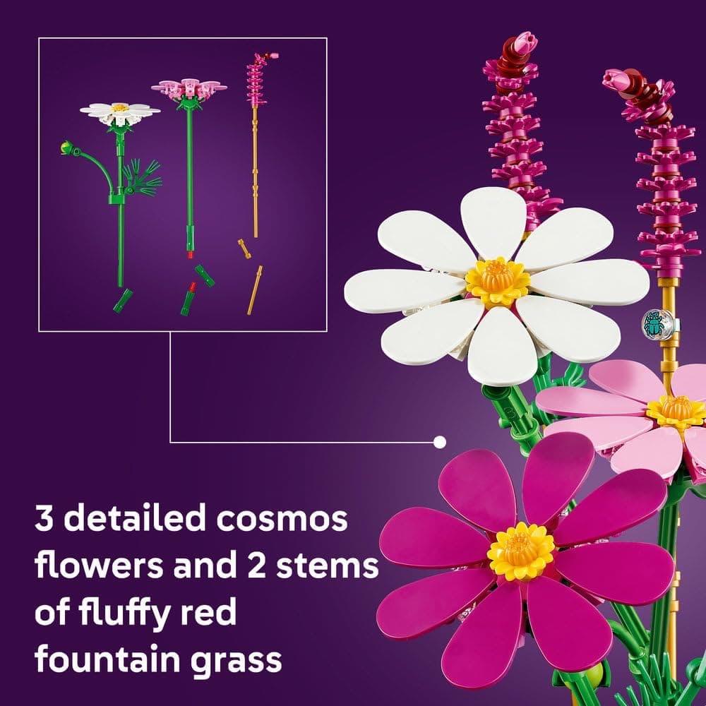 لگو Botanicals گلهای کازموس مدل 11514 لگو Botanicals گلهای کازموس مدل 11514