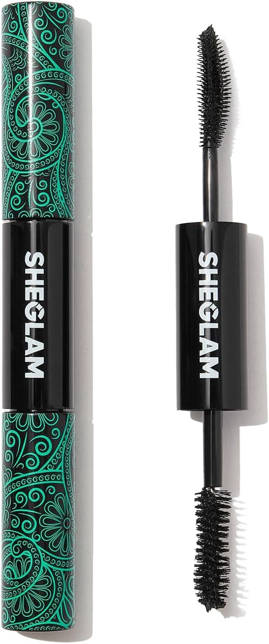 ریمل دوکاره دو سر SHEGLAM تیوبینگ مشکی حجمدهنده و بلندکننده ضدآب ریمل دوکاره دو سر SHEGLAM تیوبینگ مشکی حجمدهنده و بلندکننده ضدآب