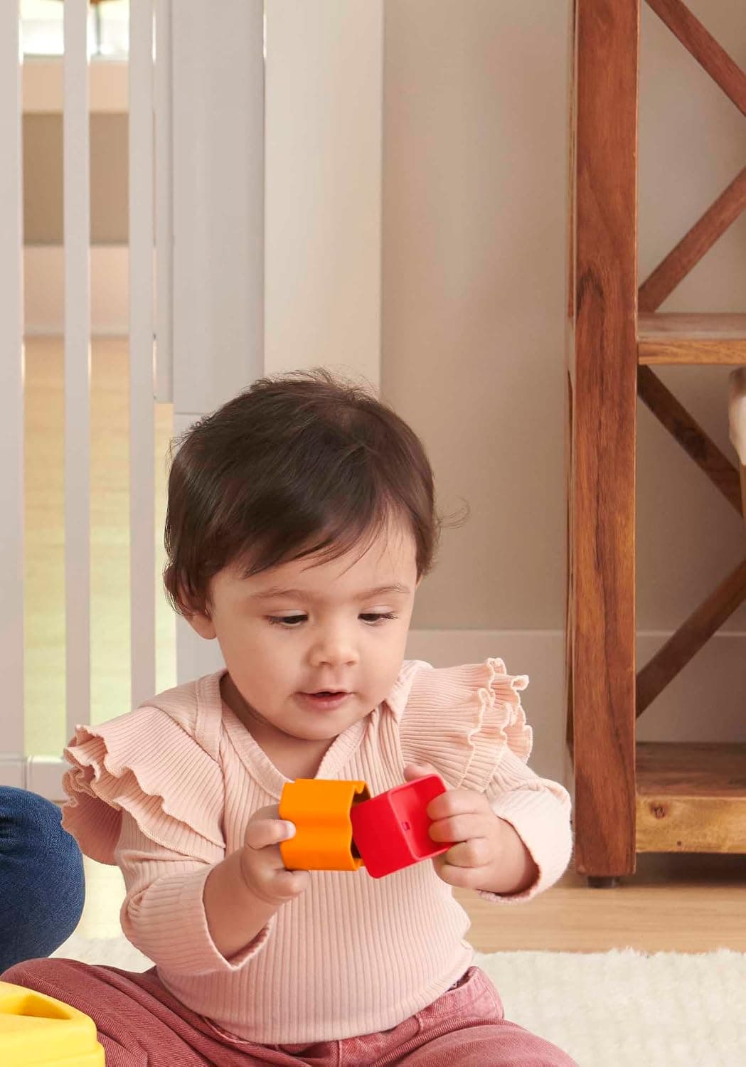 اسباببازی جورچین اشکال نوزاد Fisher-Price مدل Baby's First Blocks Set اسباببازی جورچین اشکال نوزاد Fisher-Price مدل Baby's First Blocks Set