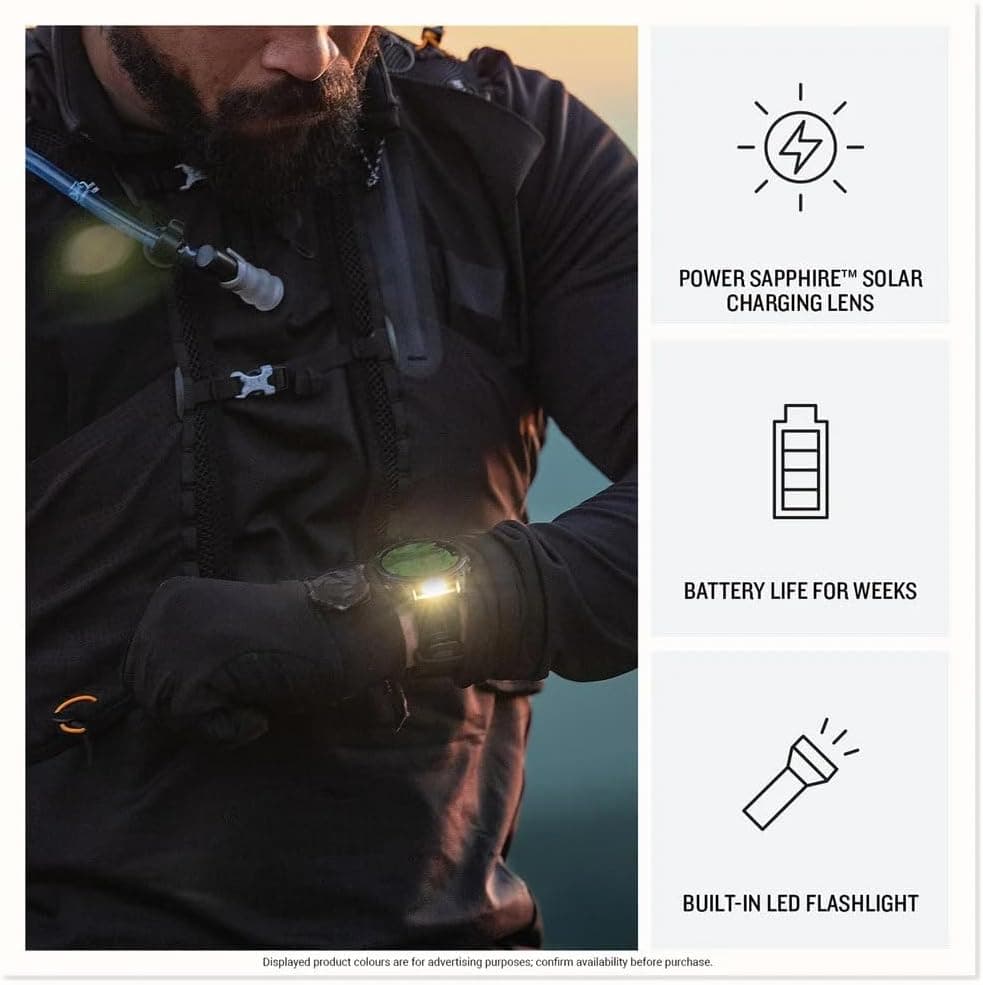 ساعت هوشمند Garmin 47mm AMOLED یاقوت کبود با بند تیتانیومی مشبک مدل Fenix 8 ساعت هوشمند Garmin 47mm AMOLED یاقوت کبود با بند تیتانیومی مشبک مدل Fenix 8