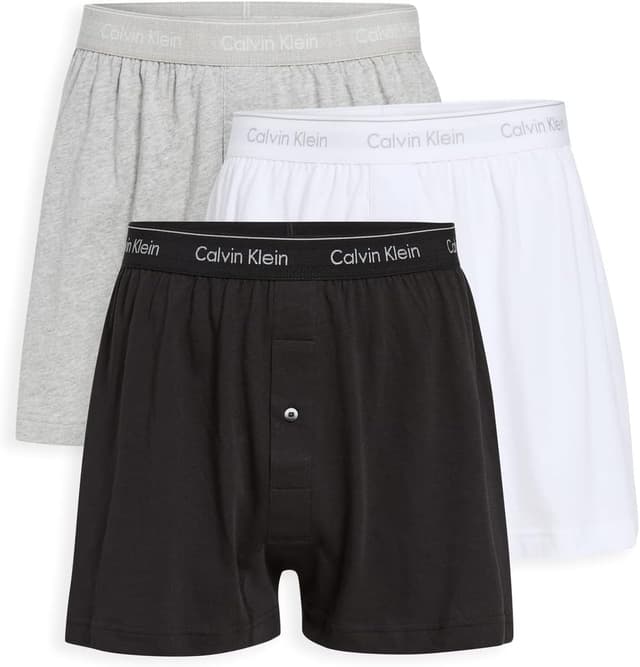 باکسر مردانه Calvin Klein بافتنی مدل Cotton Classics بسته چندتایی باکسر مردانه Calvin Klein بافتنی مدل Cotton Classics بسته چندتایی