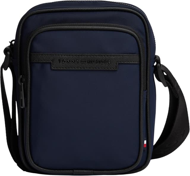 کیف دوشی مردانه Tommy Hilfiger مدل TH Repreve Mini Reporter Am0am13465 کیف دوشی مردانه Tommy Hilfiger مدل TH Repreve Mini Reporter Am0am13465