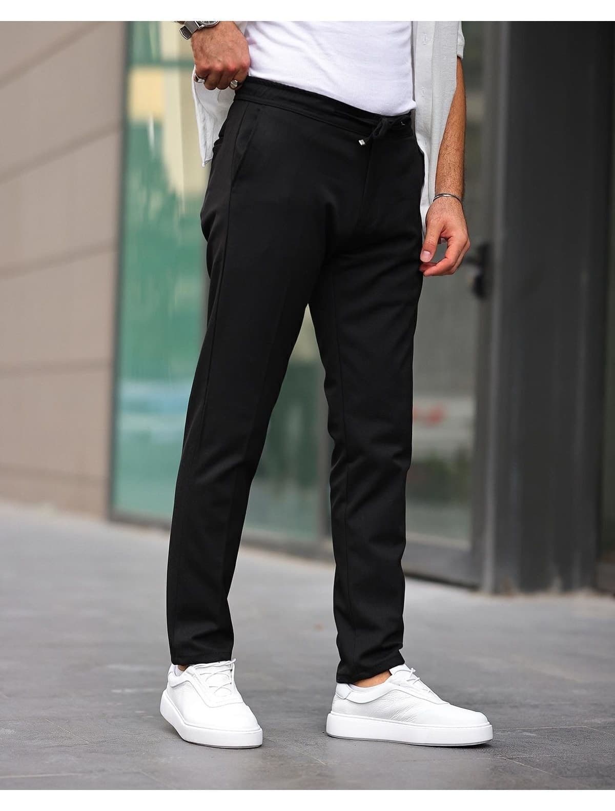 شلوار جاگر مردانه BASEL.CO فیت اسلیم Lycra دار شلوار جاگر مردانه BASEL.CO فیت اسلیم Lycra دار