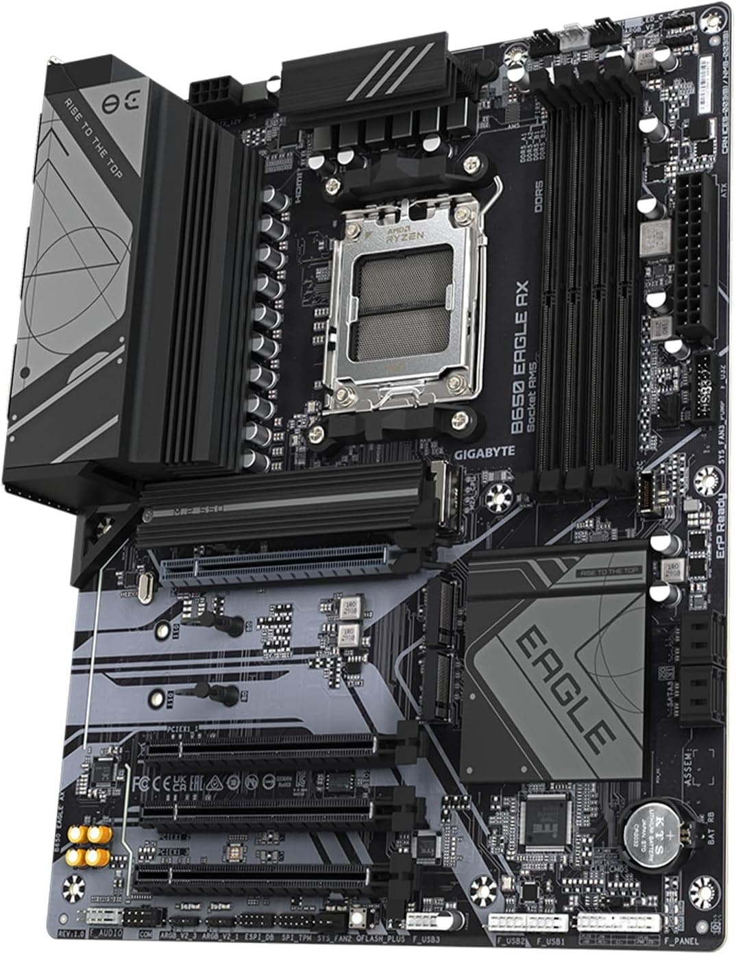 مادربرد GIGABYTE ATX سوکت AM5 مدل B650 Eagle AX مادربرد GIGABYTE ATX سوکت AM5 مدل B650 Eagle AX