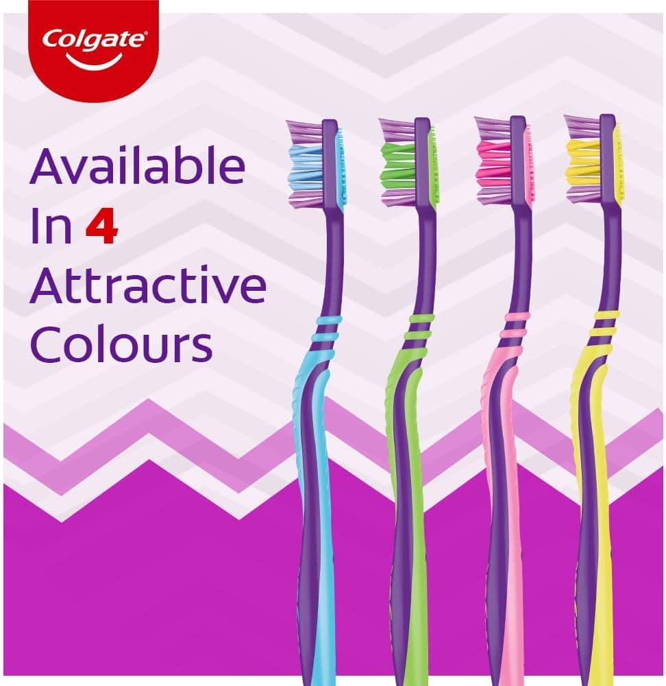 مسواک نرم Colgate مدل ZigZag بسته 6 عددی مسواک نرم Colgate مدل ZigZag بسته 6 عددی