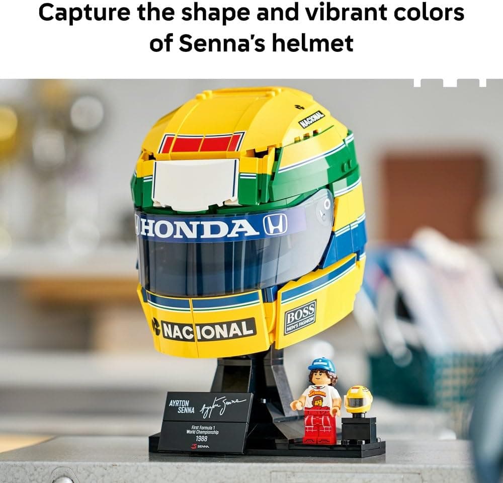 لگو Editions کلاه ایمنی Ayrton Senna مدل 43024 لگو Editions کلاه ایمنی Ayrton Senna مدل 43024