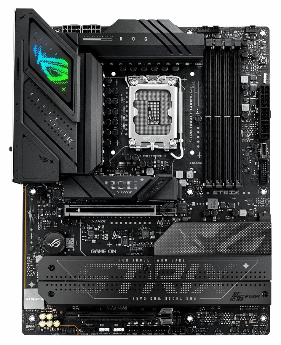 مادربرد گیمینگ ASUS ROG Strix مدل B860-F با WiFi DDR5 سوکت 1851P مادربرد گیمینگ ASUS ROG Strix مدل B860-F با WiFi DDR5 سوکت 1851P