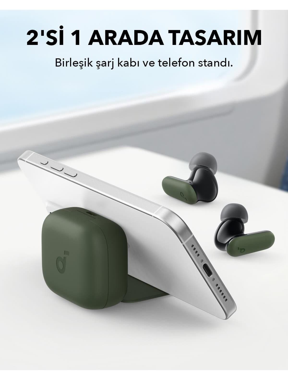هدفون بلوتوثی داخلگوشی Anker Soundcore R50i NC با حذف نویز سبز مدل A3959 هدفون بلوتوثی داخلگوشی Anker Soundcore R50i NC با حذف نویز سبز مدل A3959