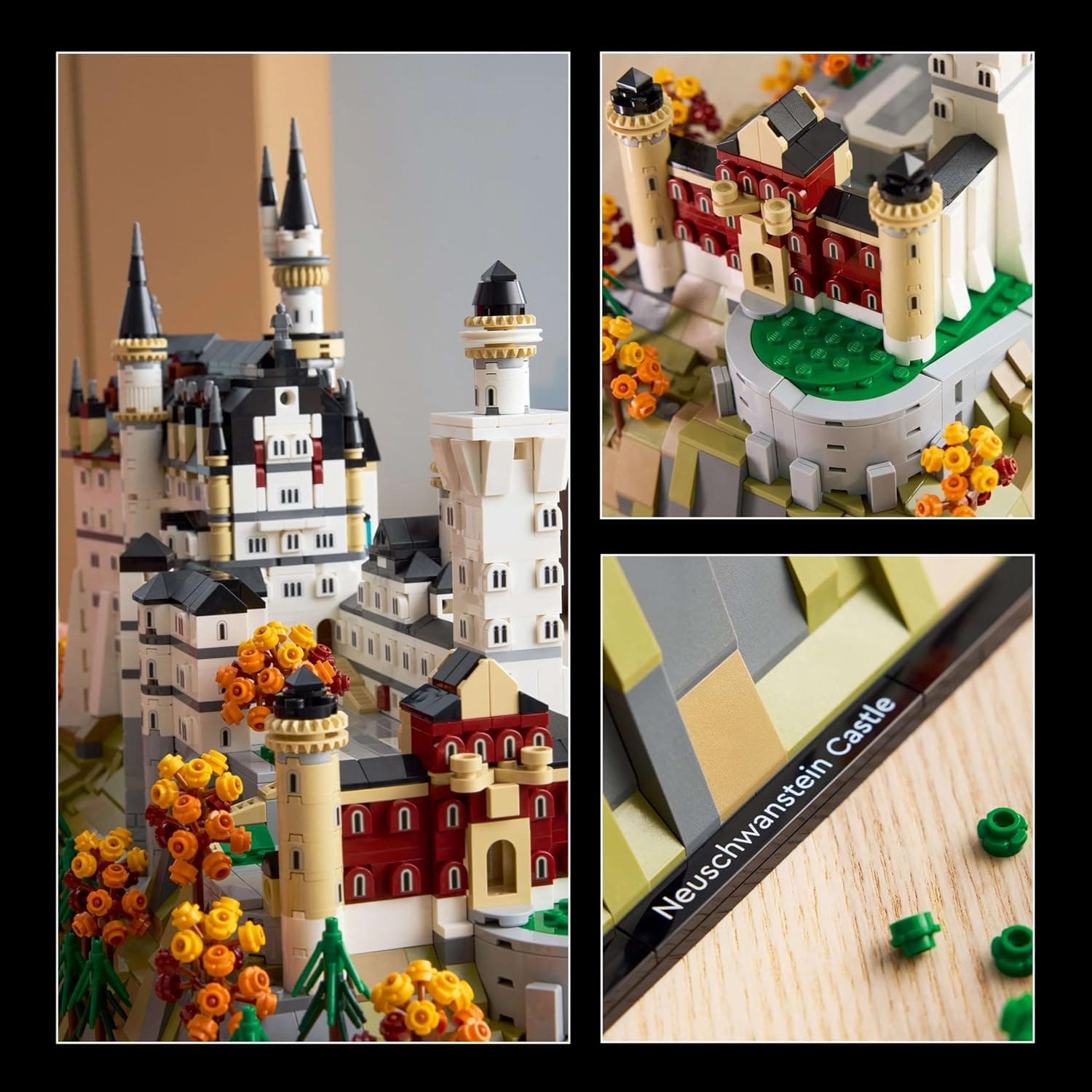 لگو Architecture قلعه Neuschwanstein مدل 21063 لگو Architecture قلعه Neuschwanstein مدل 21063