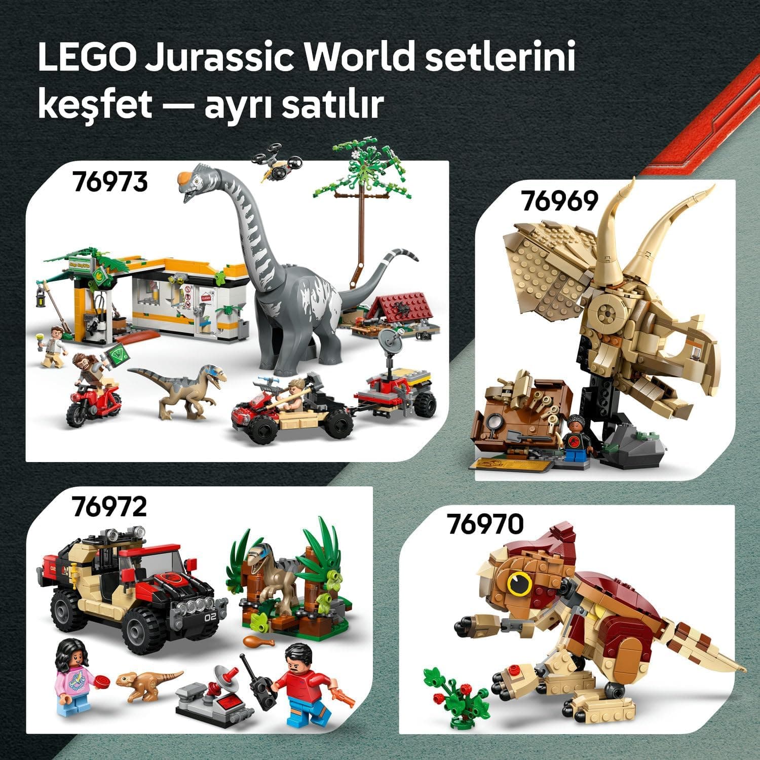 لگو Jurassic World ماموریت هوایی Spinosaurus و Quetzalcoatlus مدل 76976 لگو Jurassic World ماموریت هوایی Spinosaurus و Quetzalcoatlus مدل 76976