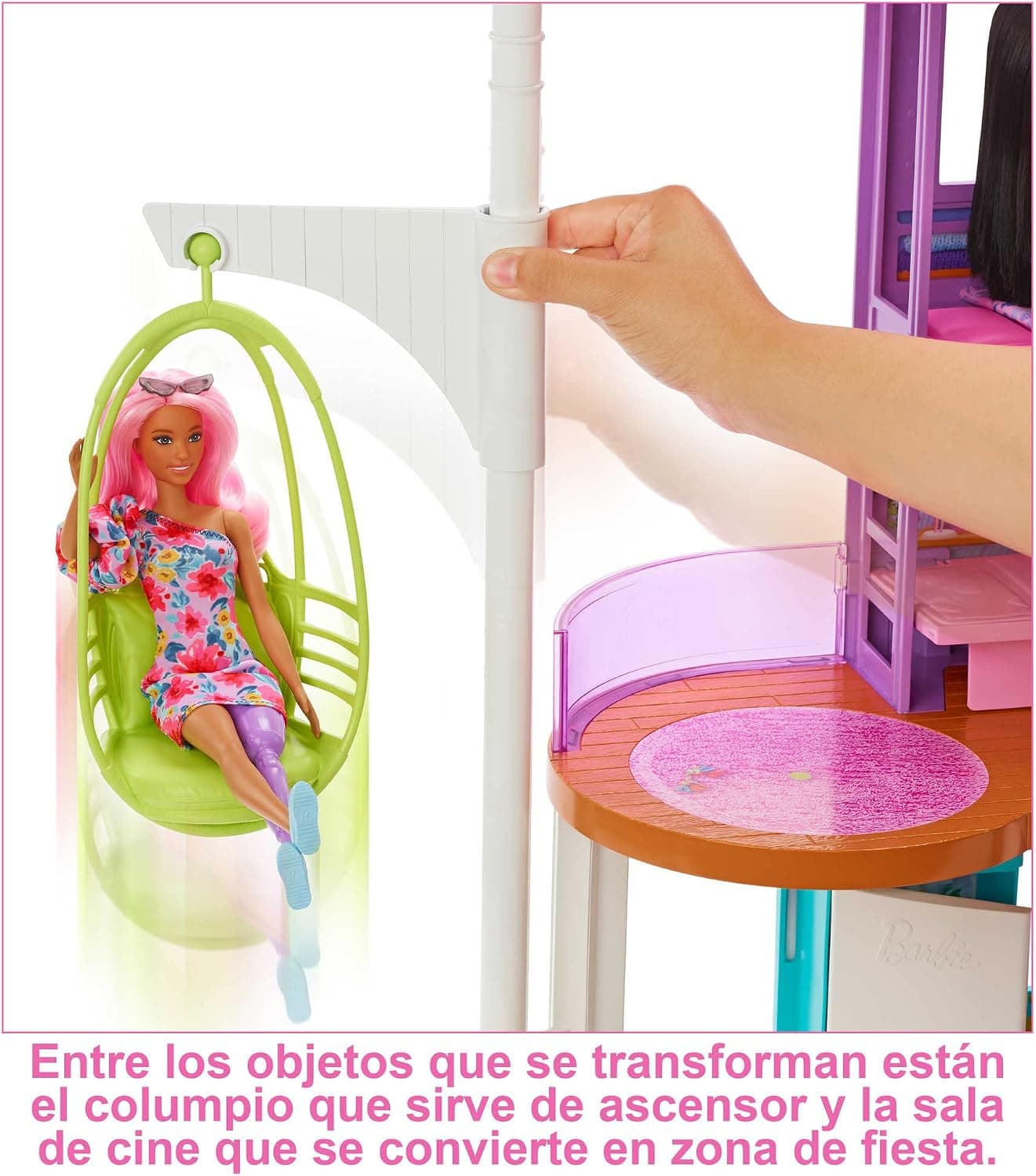 ست خانه بازی Barbie با بیش از 30 قطعه برای کودکان 3 سال به بالا ست خانه بازی Barbie با بیش از 30 قطعه برای کودکان 3 سال به بالا