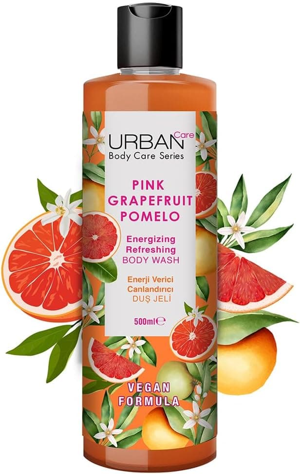 ژل دوش Urban Care گریپفروت صورتی و پوملو شادابکننده و مرطوبکننده 500 ml ژل دوش Urban Care گریپفروت صورتی و پوملو شادابکننده و مرطوبکننده 500 ml