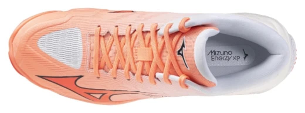 کفش والیبال مردانه Mizuno Wave Lightning Elite MID نارنجی سفید کفش والیبال مردانه Mizuno Wave Lightning Elite MID نارنجی سفید