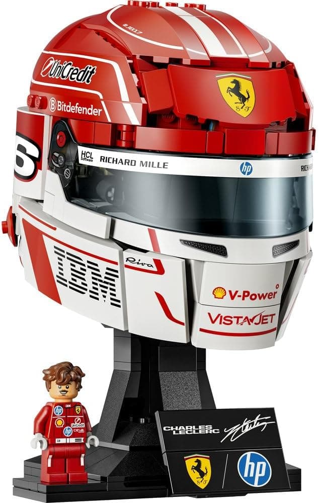لگو Editions Scuderia Ferrari HP Charles Leclerc کلاه مدل 43014 لگو Editions Scuderia Ferrari HP Charles Leclerc کلاه مدل 43014