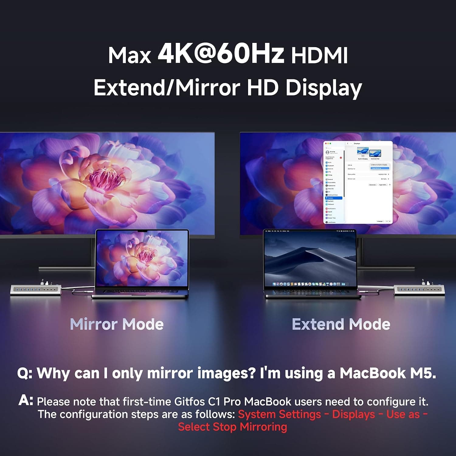 هاب USB برند Gitfos مدل 18 in 1 با HDMI 4K، سرعت 10Gbps و PD 100W هاب USB برند Gitfos مدل 18 in 1 با HDMI 4K، سرعت 10Gbps و PD 100W