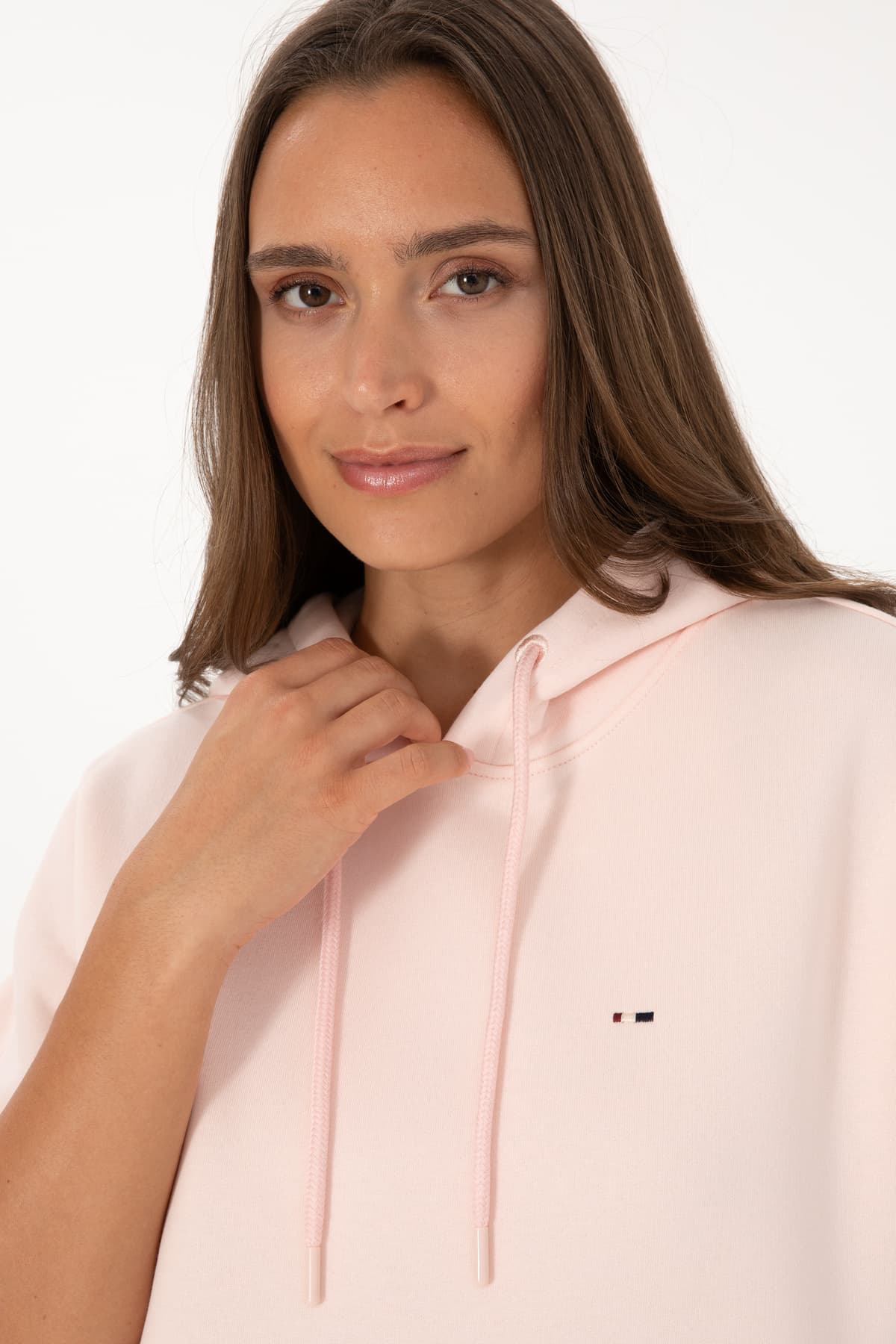 سویشرت کلاهدار زنانه U.S. Polo Assn. صورتی روشن داخل کرکی مدل 50313567-VR078 سویشرت کلاهدار زنانه U.S. Polo Assn. صورتی روشن داخل کرکی مدل 50313567-VR078