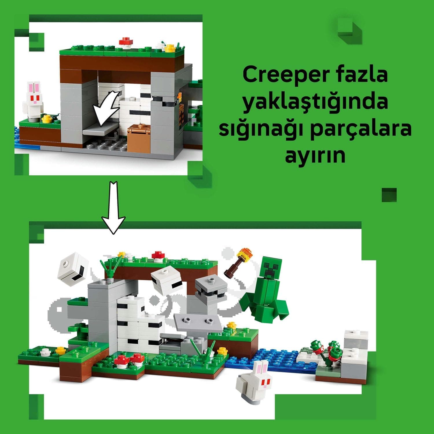 لگو Minecraft ماجراجویی اولین شب مدل 21593 لگو Minecraft ماجراجویی اولین شب مدل 21593